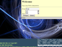 Jinx running under evilwm, currently adding items in the webbformula.